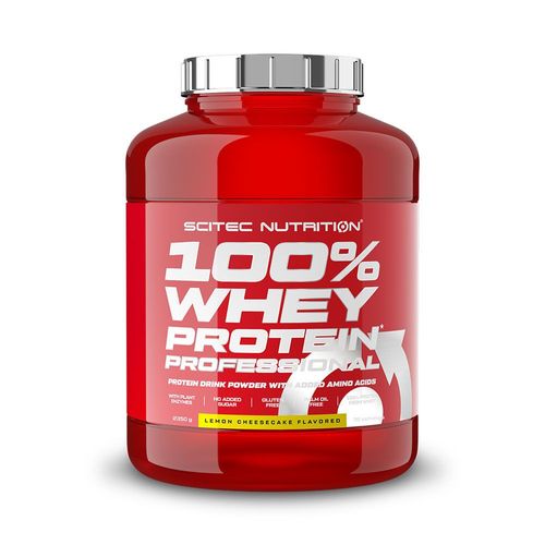 100% Whey Professional (2,350kg)|Cheesecake Citron|Whey Protéine|Scitec Nutrition 