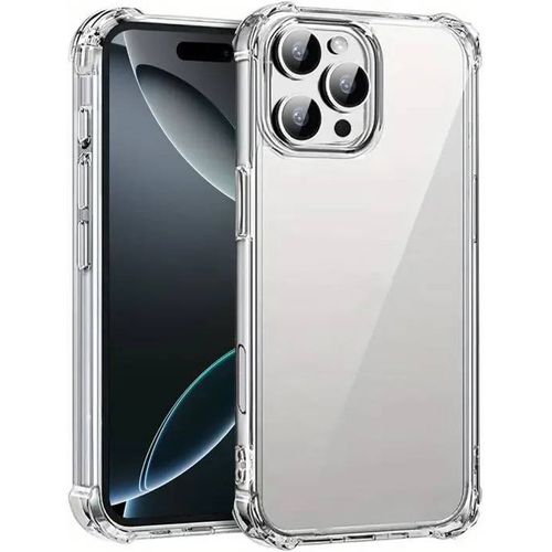 Coque Pour Iphone 16 Pro Max - Housse Etui Tpu Souple Silicone Anti-Choc Transparent