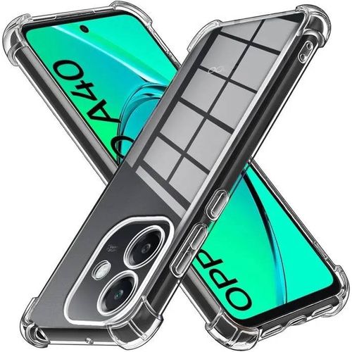 Coque Pour Oppo A40 4g / Oppo A40m / Oppo A60 5g - Housse Etui Tpu Silicone Anti-Choc Transparent