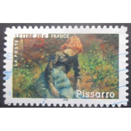 France Autoadhésif N°78 Tableau De Pissarro Oblitéré