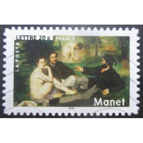 France Autoadhésif N°82 Tableau De Monet Oblitéré