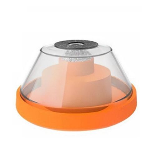 Collecteur de poussière électrique pour perceuse,couvercle anti-poussière,mini dispositif vert,filtre aspirateur - ORANGE-C300