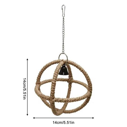 Jouet De Cercle De Ulde Perroquet D'oiseau De Compagnie, Jouets De Perchoir De Chfukbite, Balançoire, Support D'anneau, Fournitures D'escalade