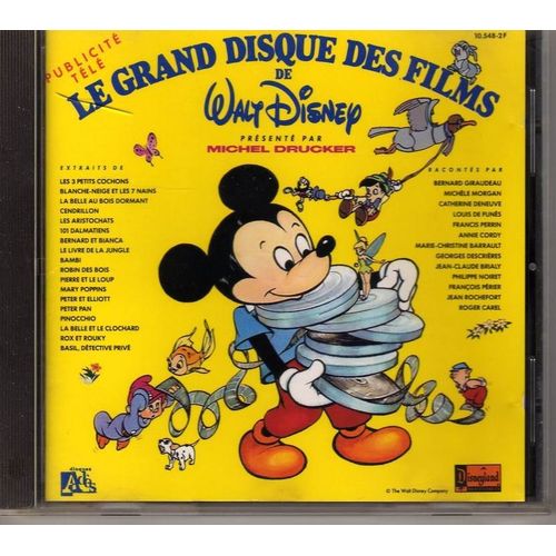 Le Grand Disque Des Films De Walt Disney