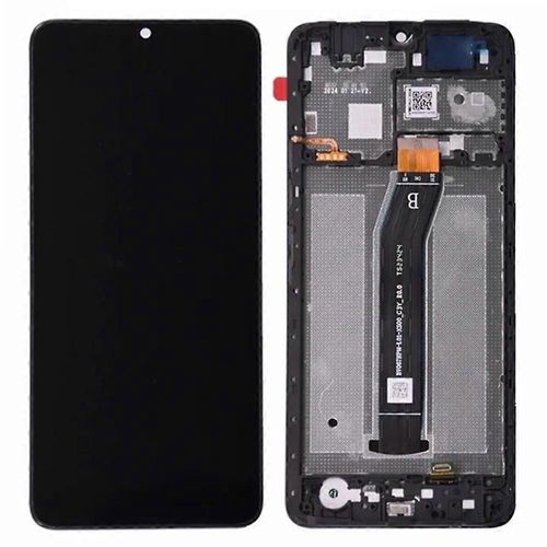 Écran Lcd Et Numériseur Complet + Châssis (Sans Logo) Pour Xiaomi Poco C61 4g/Redmi A3 4g Grade B - Noir