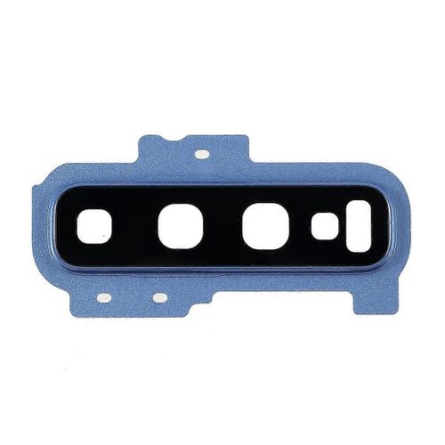 Cache-Objectif Arrière Oem Avec Lentille En Verre Pour Samsung Galaxy S10 Plus G975 - Bleu