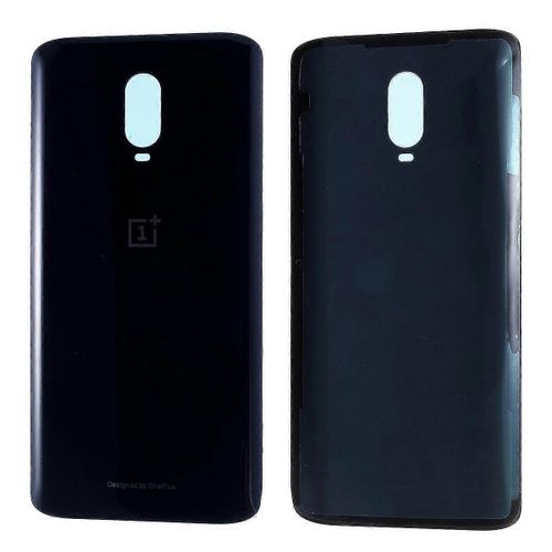 Cache De Batterie Avec Autocollant Pour Oneplus 6t ¿ Noir Métal