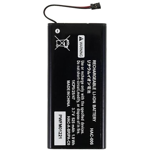 Batterie Li-Ion De Rechange Pour Nintendo Switch 3,70 V 525 Mah (Code : Hac-006) (Sans Logo)