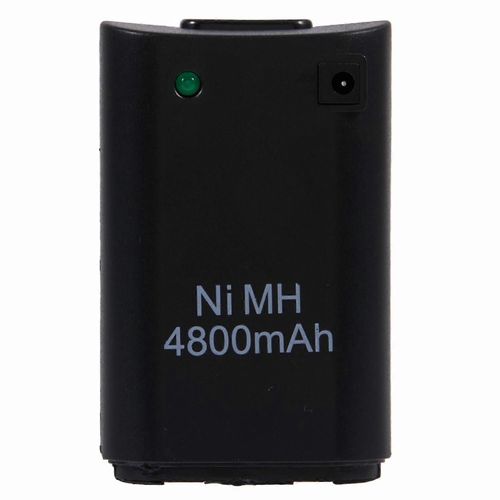 Batterie Lithium-Ion Polymère 3,6 V 4 800 Mah (Sans Logo) Pour Microsoft Xbox 360