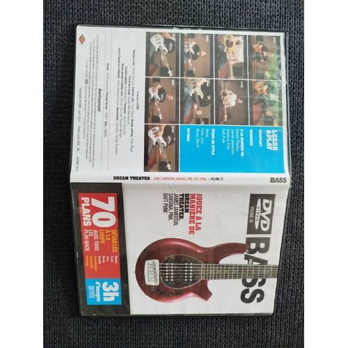 Dvd Musical Rare : Bass Part Numéro 20 Avril Mai Juin 2014 , Jouez À La Manière De Dream Theater , James Jamerson, Santana, Pink, Daft Punk - 70 Plans Détaillés À La Loupe - 3 Heures D'Image