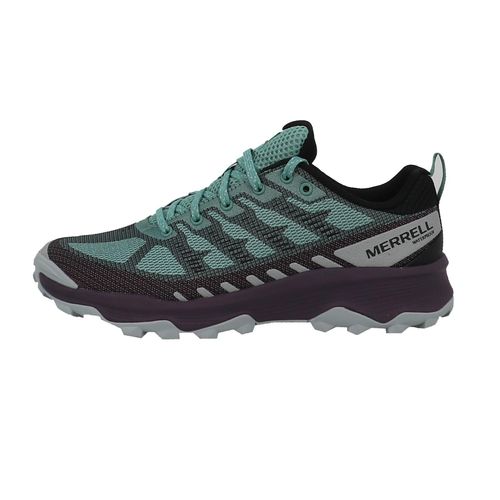 Chaussures Marche Randonnées Merrell Speed Eco Wp Vert D'eau