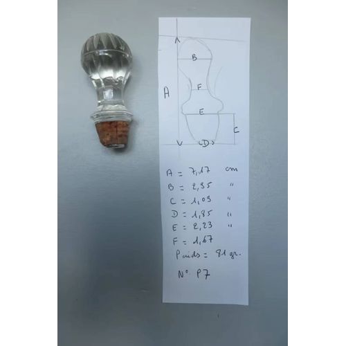 Ancien Bouchon De Carafe/N°17/81 G