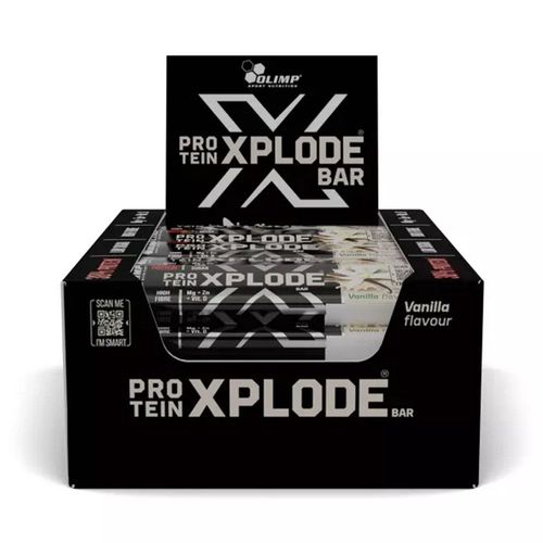 Protein Xplode Bar (25x40g)|Vanille|Barres Protéinées|Olimp Sport Nutrition 