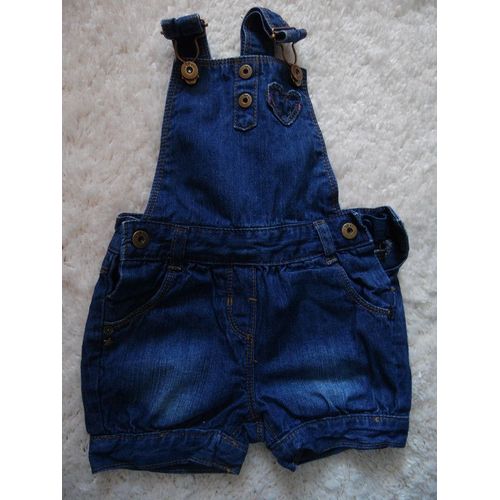 Jolie Salopette Bouffante En Jean Bébé Fille Taille 18 Mois Idée Cadeau
