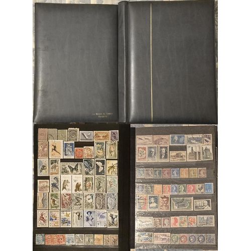 Lot Classeur Philatélique De 40 Pages Avec Plus De 1850 Timbres De France, Et Divers Pays Anciens, Timbres Oblitérés Et Neufs