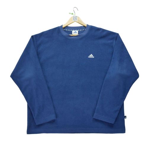 Reconditionné - Pull Polaire Homme Vintage Y2k - Taille Xl - Homme - Bleu