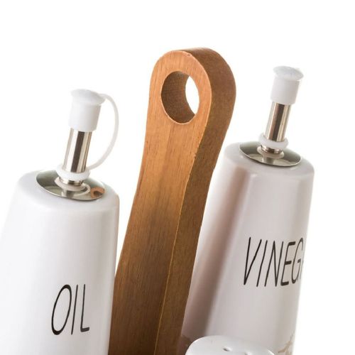 Set Huilier Vinaigrier Salière Poivrière