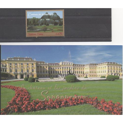 Nations Unies Carnet Autriche Patrimoine Mondial De L' Humanité 1998