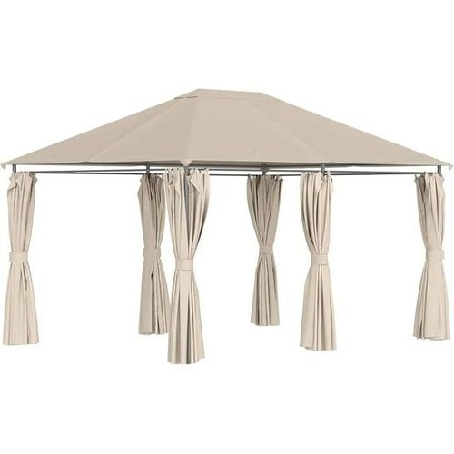 Tonnelle De Jardin Barnum Pavillon 4l X 3l X 2,72h M Beige