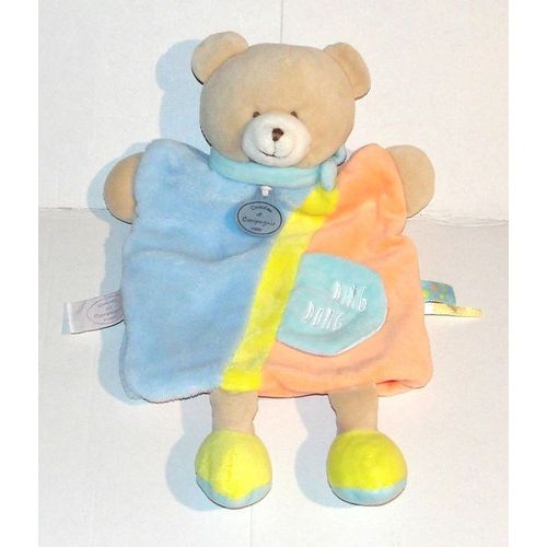doudou ours marionnette ding dong doudou et compagnie