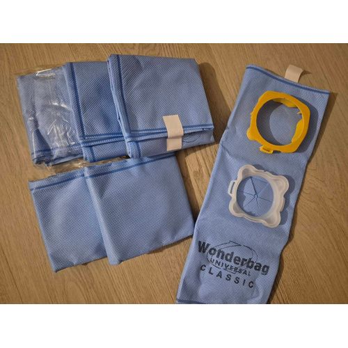 Lot de 6 sacs aspirateur Rowenta + adaptateur