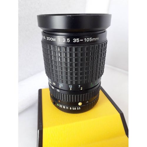 OBJECTIF SMC PENTAX-A ZOOM 35-105 F3.5 constant BAYONNETTE PENTAX K