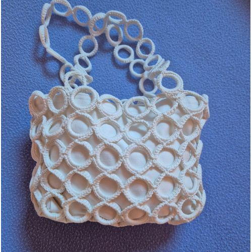 Sac à main blanc