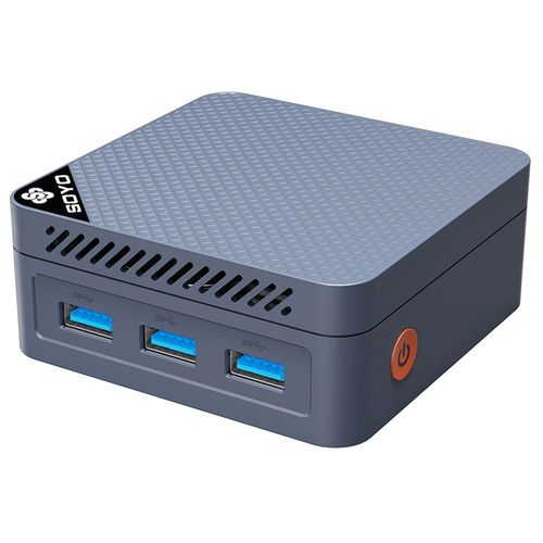 Mini PC SOYO M4 Mini - Intel N150 4 Coeurs - 3.6 GHz max - 12 Go de RAM LPDDR5 - SSD 512 Go, 2 ports HDMI + DP, triple écran 4K, Wi-Fi 5, Bluetooth 5.0
