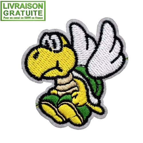 Patch Écusson Koopa Troopa Mario - Thermocollant