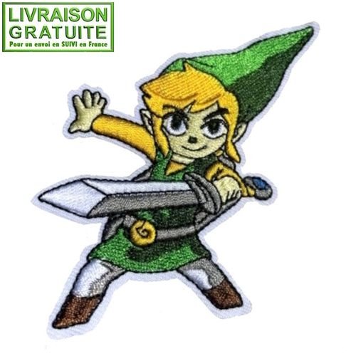 Patch Écusson The Legend Of Zelda Link - Thermocollant