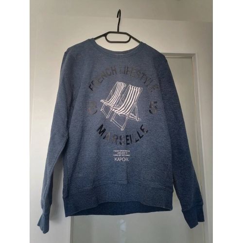 Pull Manche Longue Bleu Foncé, Kaporal ( Taille S)