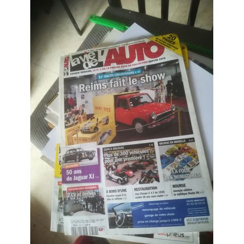 La Vie De L'Auto 1812 De 2018 Jaguar Xj,Facellia Fa Coupe 2 Plus 2,Citroen C4f