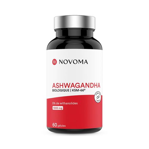 Ashwagandha Bio Ksm-66® (60 Caps)|Ashwagandha|Novoma 