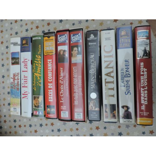 CASSETTES VHS