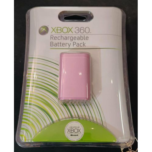 Batterie Xbox 360 Microsoft Rechargeable Pack Rose