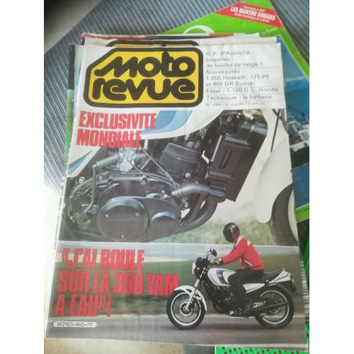 Moto Revue 2460 De 1980 Hesketh 1000v Twin,Yamaha Rd350lc,Honda Gl1100 Gold Wing,Suzuki Pe175,Dr400