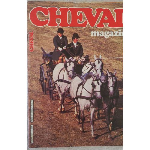 Cheval Magazine No 124 - Mars 1982 .