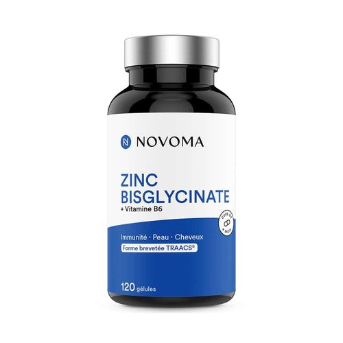 Zinc Bisglycinate (120 Caps)|Zinc|Novoma 