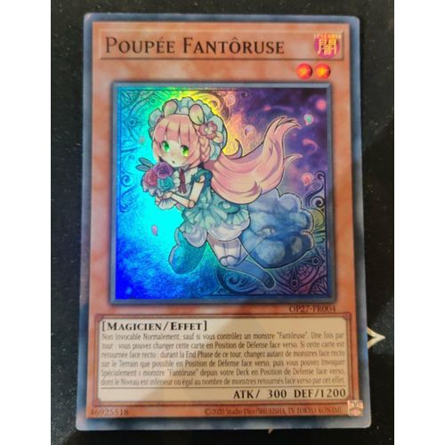 Yu Gi Oh Op27 Fr004 Poupée Fantoruse Super Rare