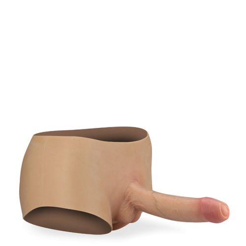 Gode Ceinture Seconde Peau Avec Prépuce 20,0cm Adonis