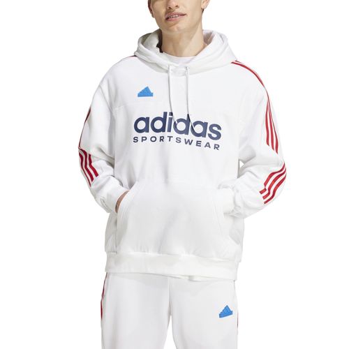 Sweat À Capuche House Of Tiro Nations Pack Blanc - Iy4528 - S
