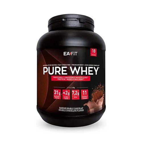 Pure Whey (850g)|Double Chocolat|Whey Protéine|Eafit 