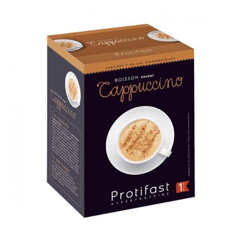 Boisson Chaude Proteinee (7 X 27g)|Cappuccino|Cafés & Thés|Protifast 
