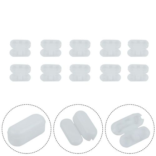 Connecteur De Nervure De Stores Enrouleurs Blancs, Joconnector De Rideau Pour Stores Verticaux, Outil De Rechange De Remplacement, 10 Pièces/Lot