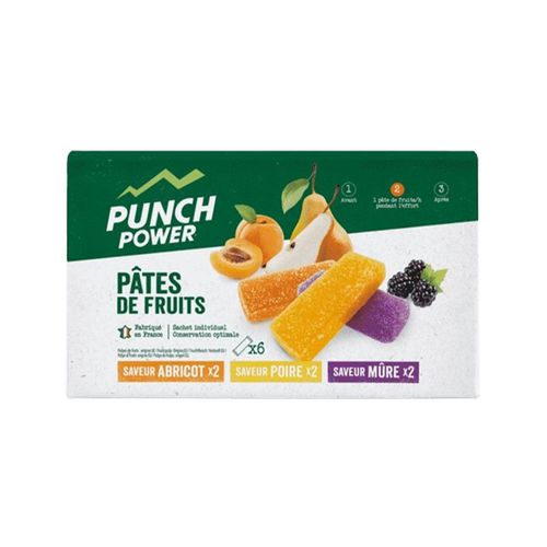 Pâtes De Fruits (6x30g)|Fruits|Barres Énergétiques|Punch Power 