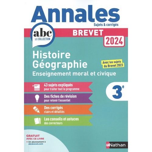 Histoire Géographie Emc 3e