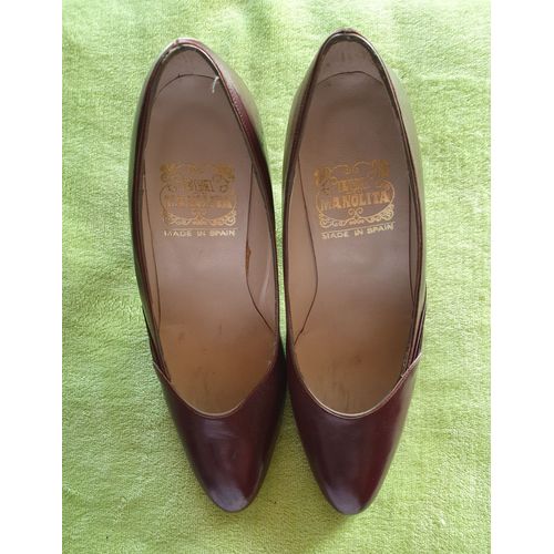 Escarpins Cuir Marron
