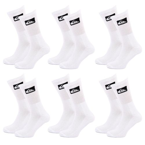 Chaussettes Quiksilver Cushioned Crew 6 Pcs 0134
