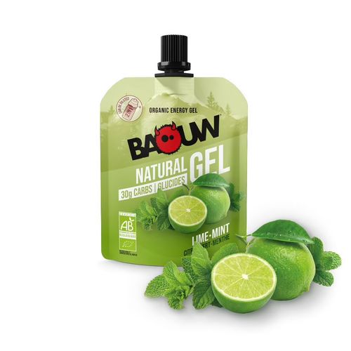 Gel Énergétique Naturel Bio (85g)|Citron Vert Menthe|Gels Énergétiques|Baouw 