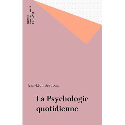 La Psychologie Quotidienne